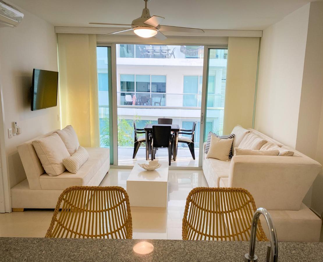 Vista Al Mar En Cartagena , Apartamento En Morros Bagian luar foto