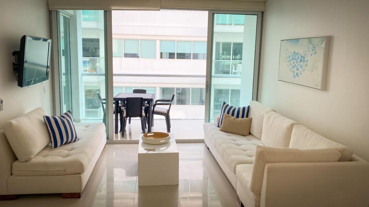 Vista Al Mar En Cartagena , Apartamento En Morros Bagian luar foto