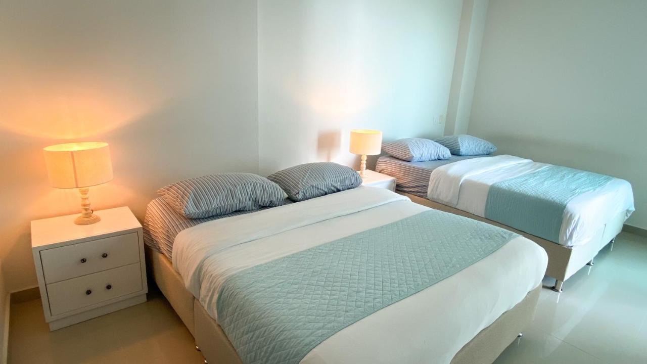 Vista Al Mar En Cartagena , Apartamento En Morros Bagian luar foto
